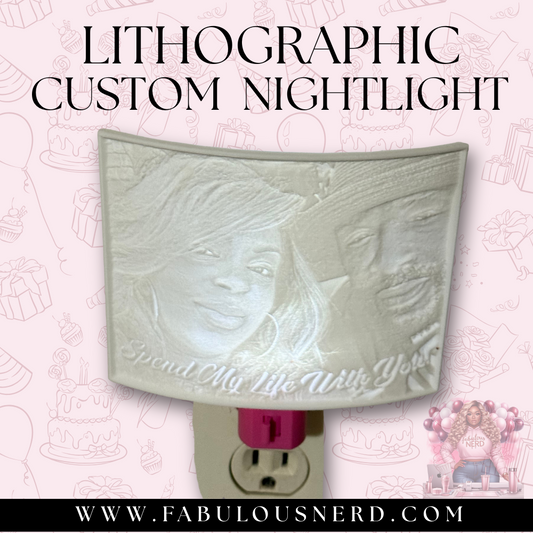 Lithographic NightLight (3D Printed)