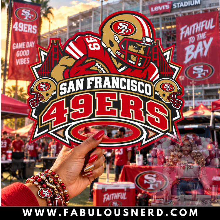 San Francisco 49ers Hype Fan/Hand Fan