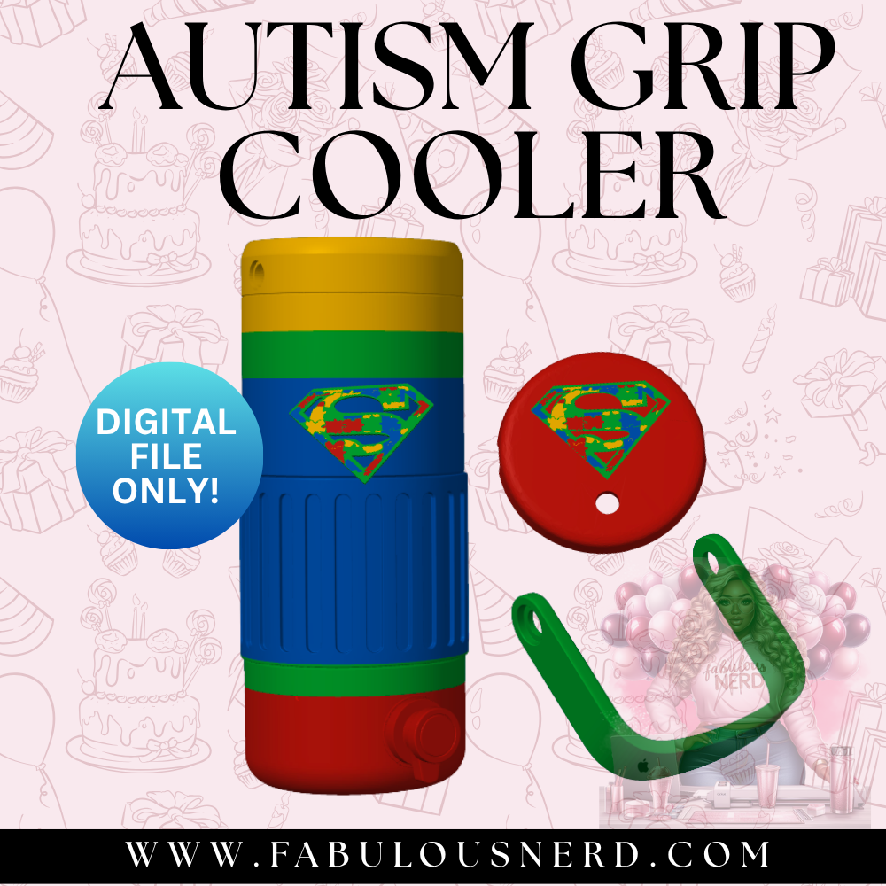 Autism Boss Grip Cooler (Digital File Only)