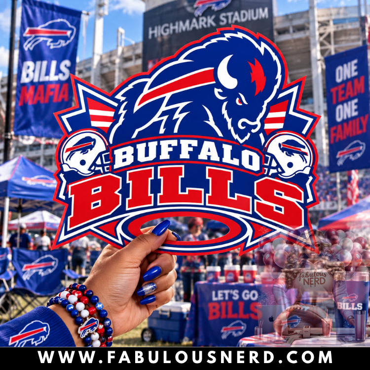 Buffalo Bills Hype Fan/Hand Fan