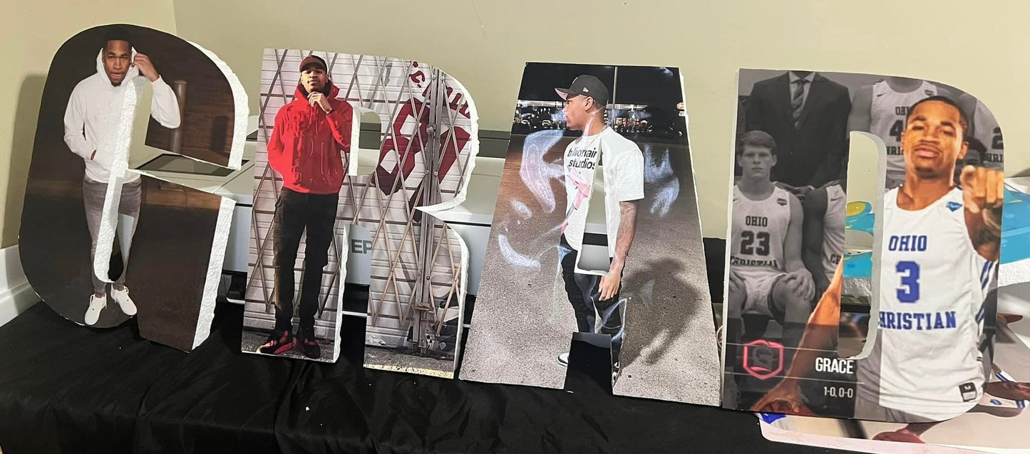 Graduation/Senior Night Marguee Numbers (20")