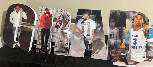 Graduation/Senior Night Marguee Numbers (20")