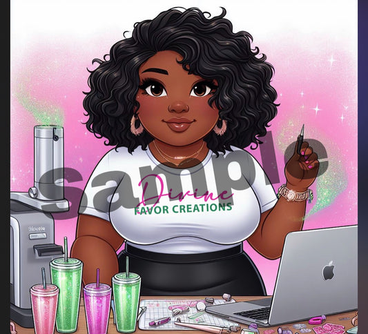 Custom Cartoon Logo Design
