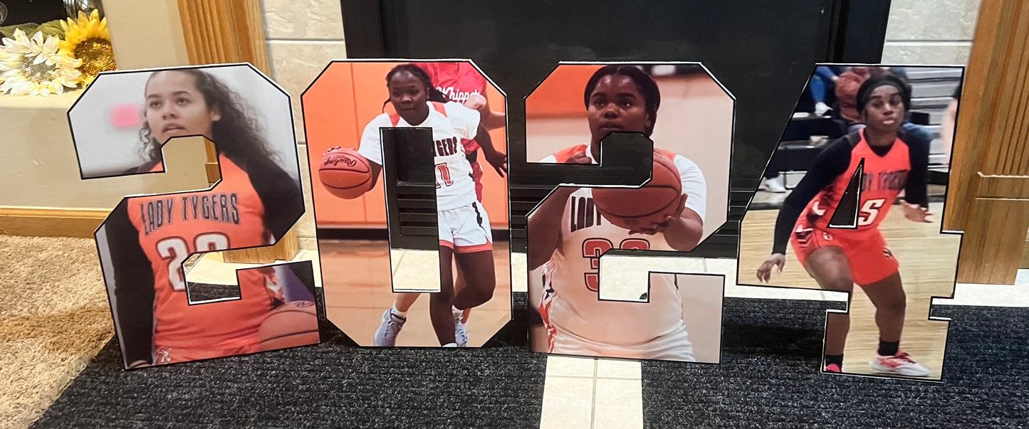 Graduation/Senior Night Marguee Numbers (20")