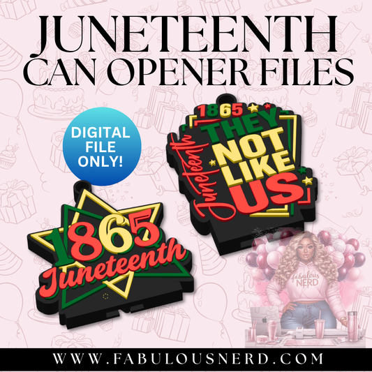 Juneteenth Can Openers (Digital File Only)
