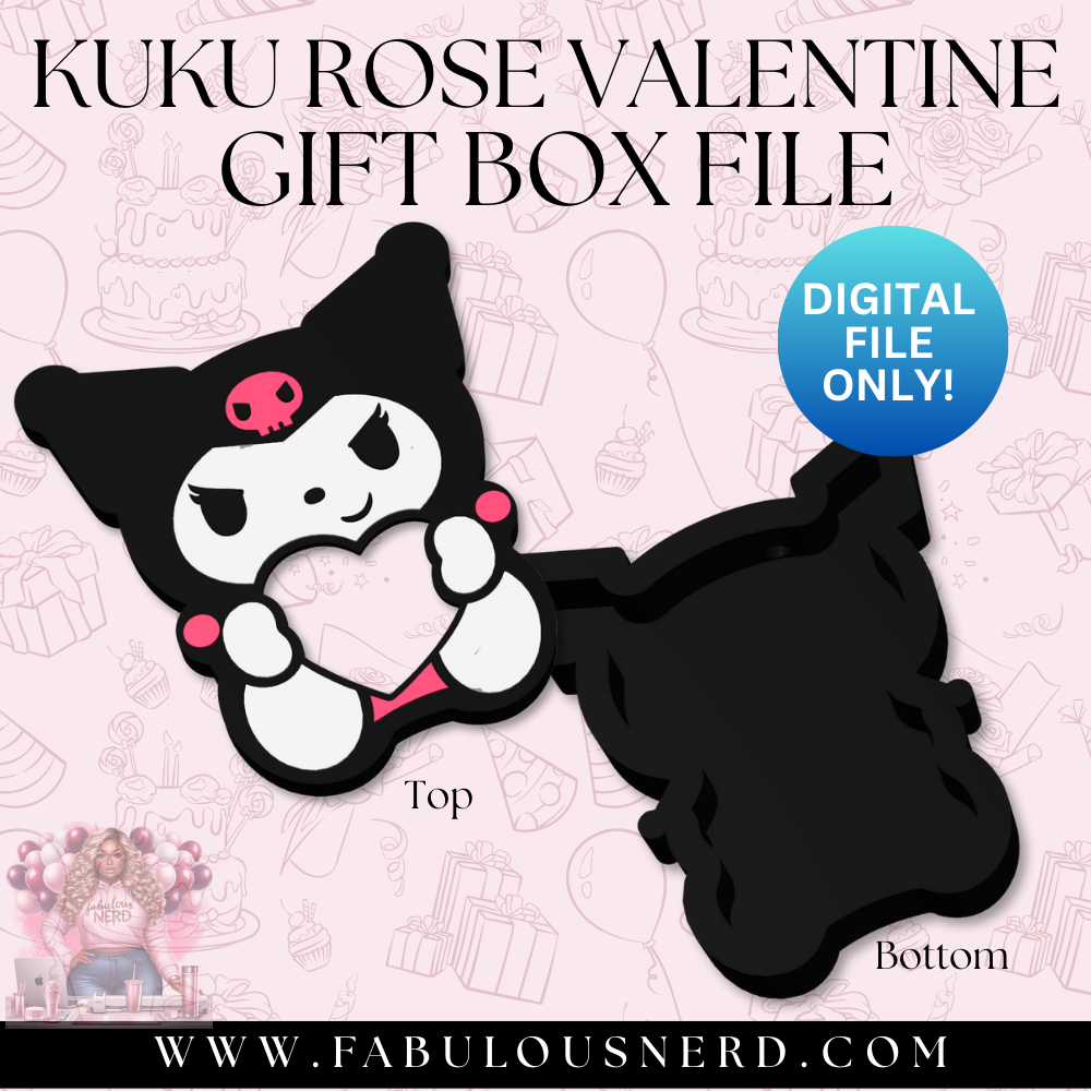 Kuku Rose Valentine Gift Box (Digital File Only)