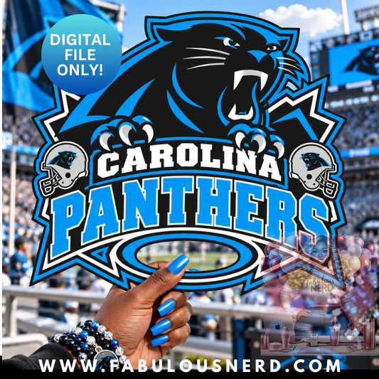 Carolina Panthers Hype Fan (Digital File Only)