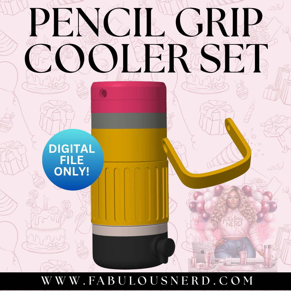 Pencil Boss Grip Cooler (Digital File Only)