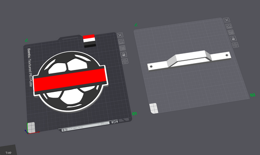 Soccer Cheer Stick with Handle (Digital File Only)
