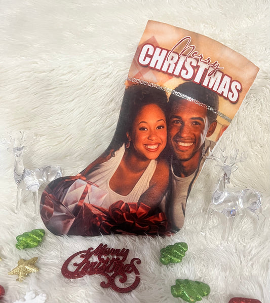 Customizable Christmas Photo Stockings