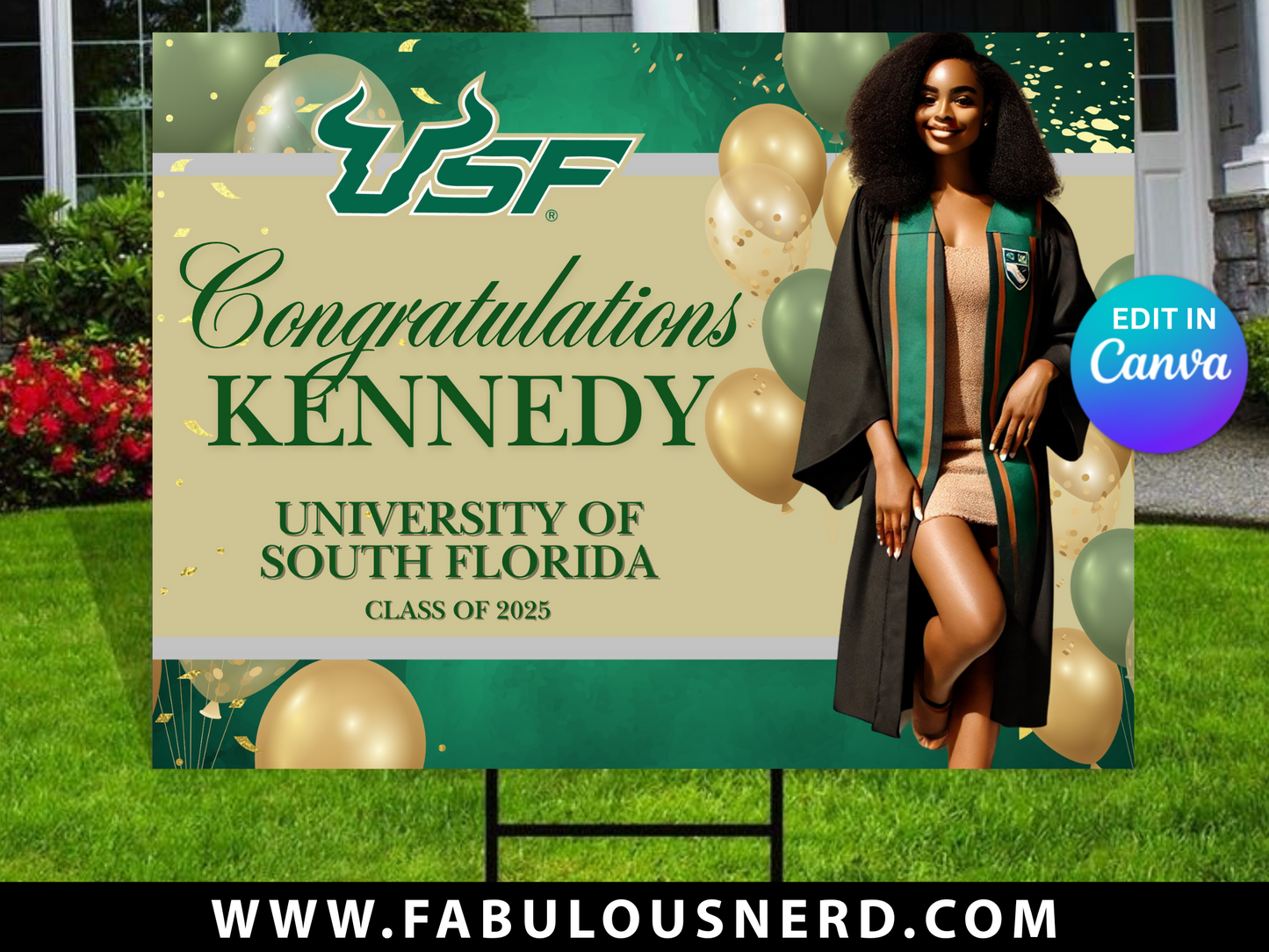 USF Graduation Yard - Digital File Only