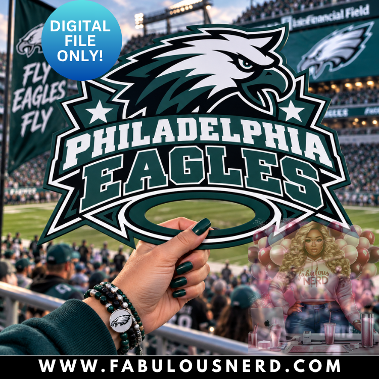 Philadelphia Eagles Hype Fan (Digital File Only)