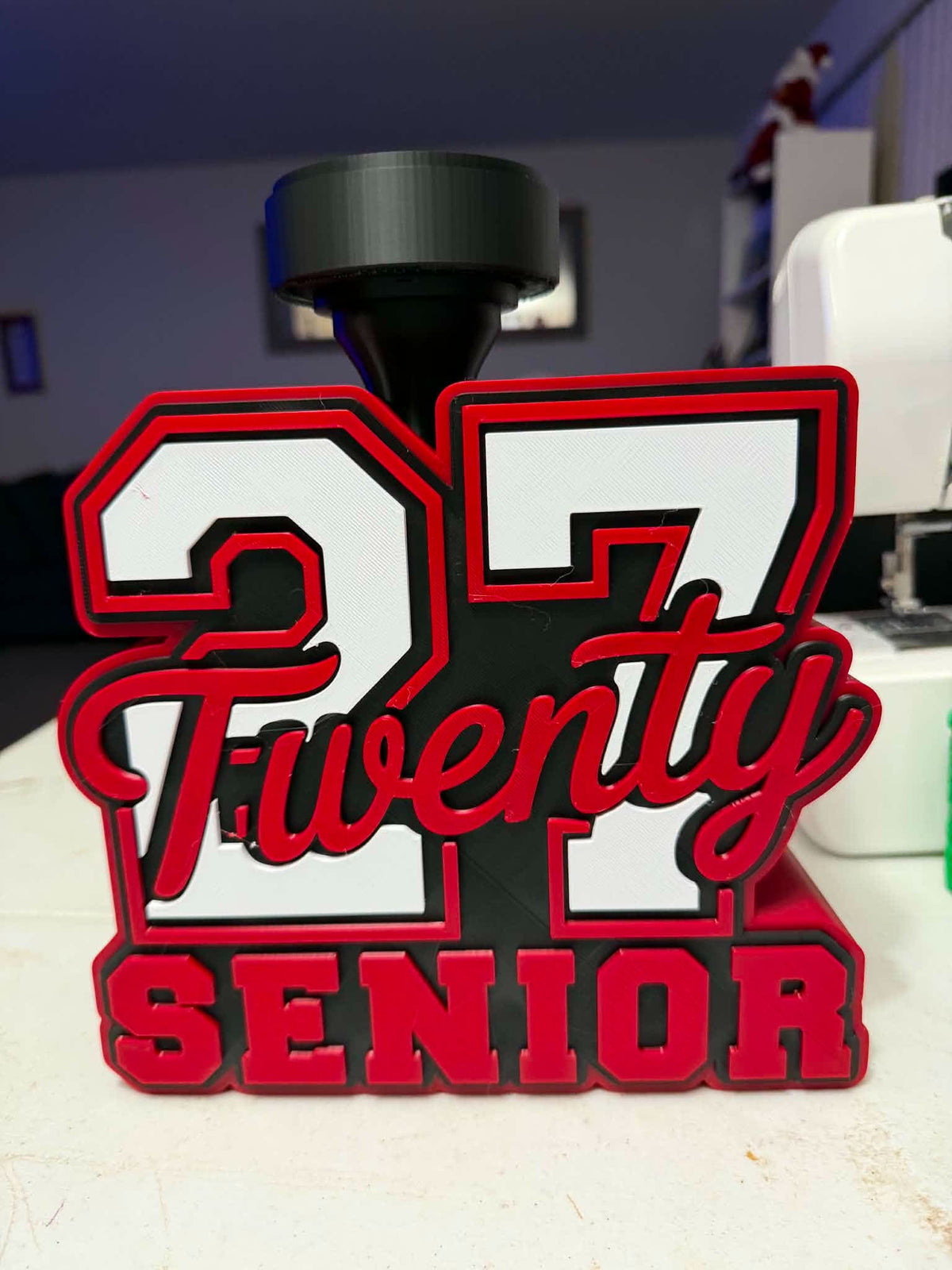 '27 Senior Graduation Lamp Base and Photo Lamp Shade