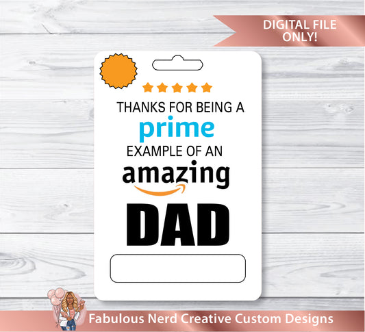 Father's Day Money Holder Card