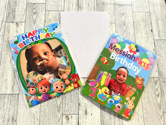 Baby 1st TV Kids Personalized Party Favor Puzzles