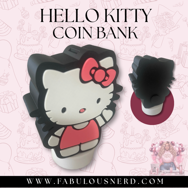 Hello Kitty Insert Coin Hello Kitty Coin (3D Printed) – FABULOUS NERD - CREATIVE CUSTOM DESIGNS