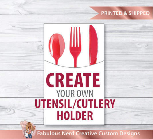 Custom Utensil Holder / Cutlery Pouch