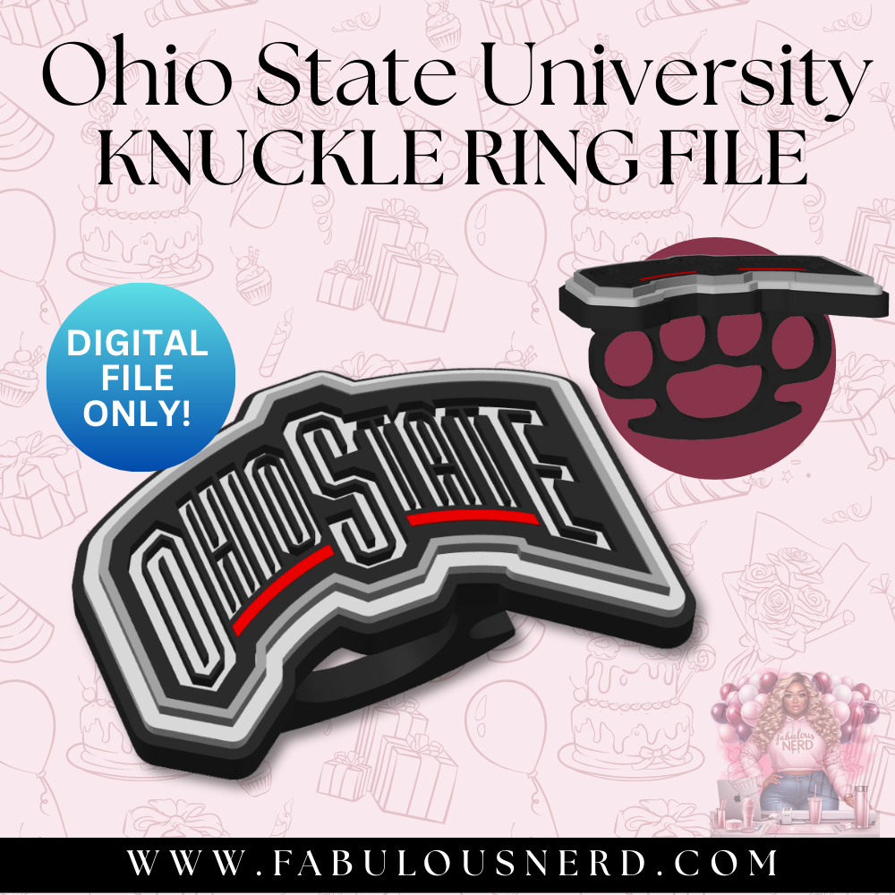 OSU Knuckle Ring (Digital File Only)