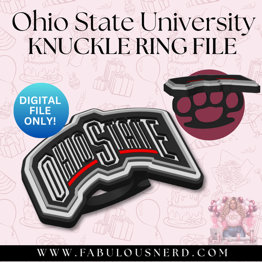 OSU Knuckle Ring (Digital File Only)