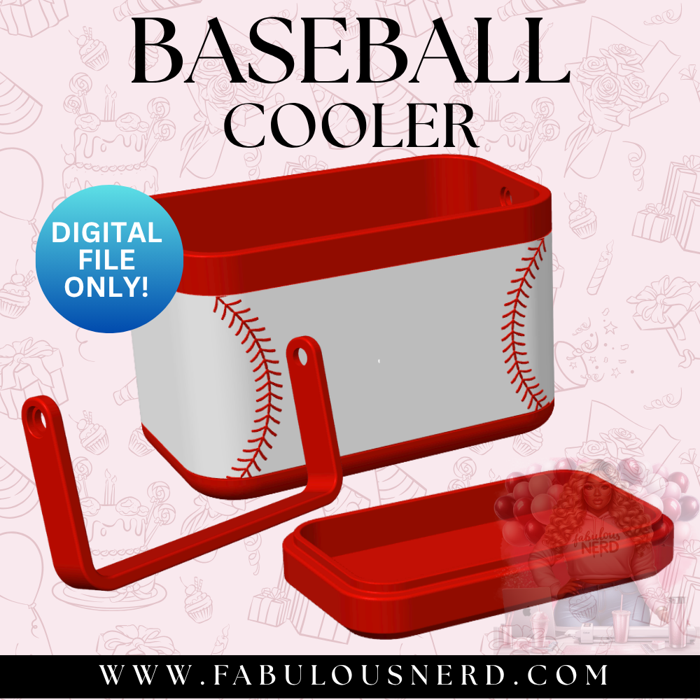 Baseball Cooler (Digital File Only)