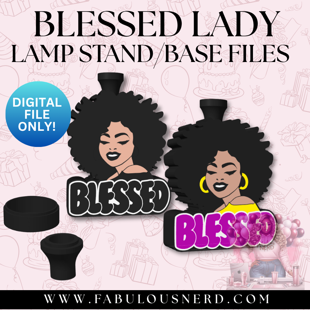 Blessed Lady Lamp Base (Digital File Only)