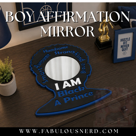 Boy Affirmation Mirror