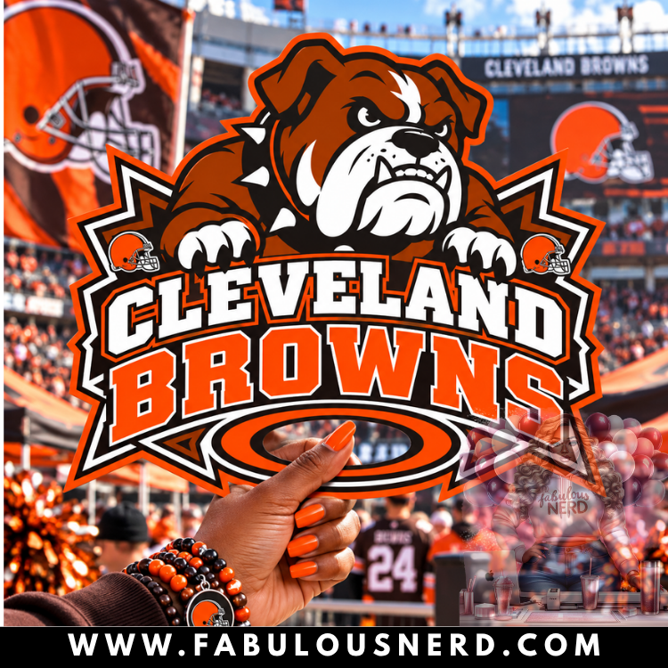 Cleveland Browns Hype Fan/Hand Fan