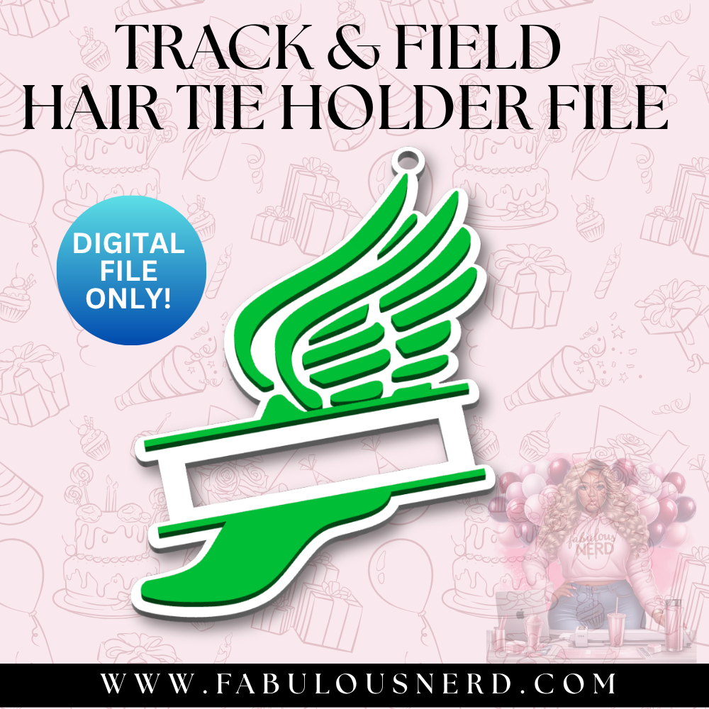 Track & Field Hair Tie Bundle File (Digital File Only)