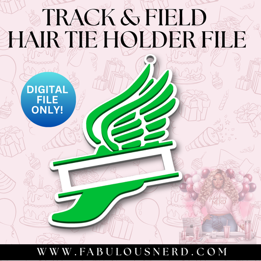 Track & Field Hair Tie Bundle File (Digital File Only)