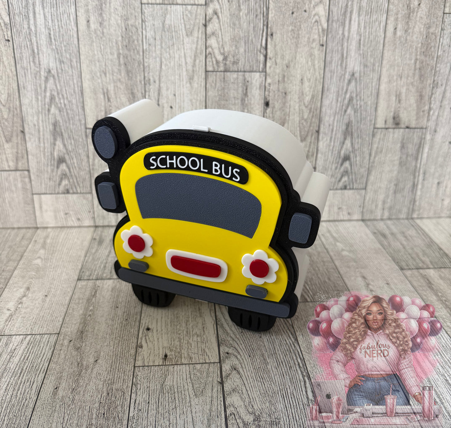 3D Printed School Bus Gift Box