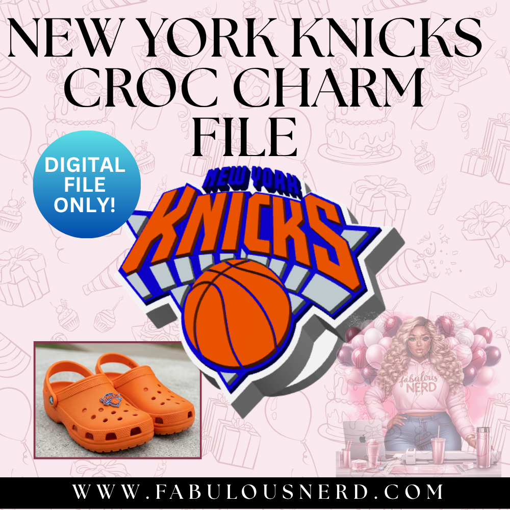 Knicks Croc Charm (Digital File Only)