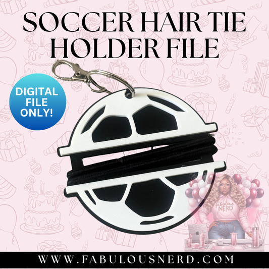 Soccer Hair Tie Bundle File (Digital File Only)
