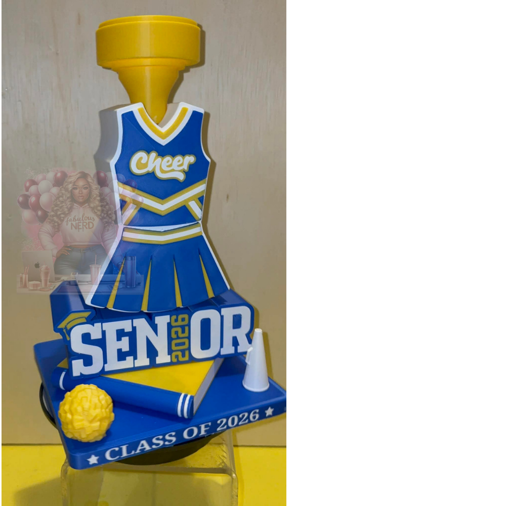 '26 Senior Cheer Lamp Base w/Books (Digital File Only) (Copy)