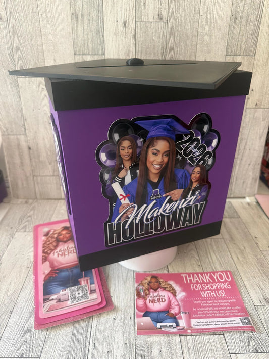 Custom Graduation Gift Card Box