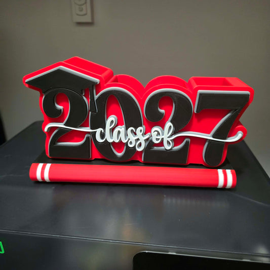 '27 Senior Pen/Makeup Brush Holder
