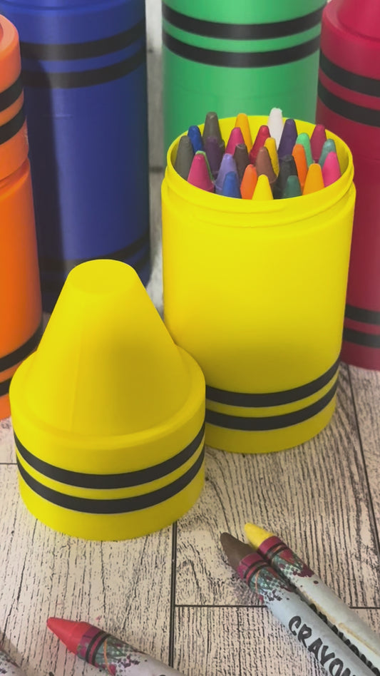Crayon Container(3D Printed)