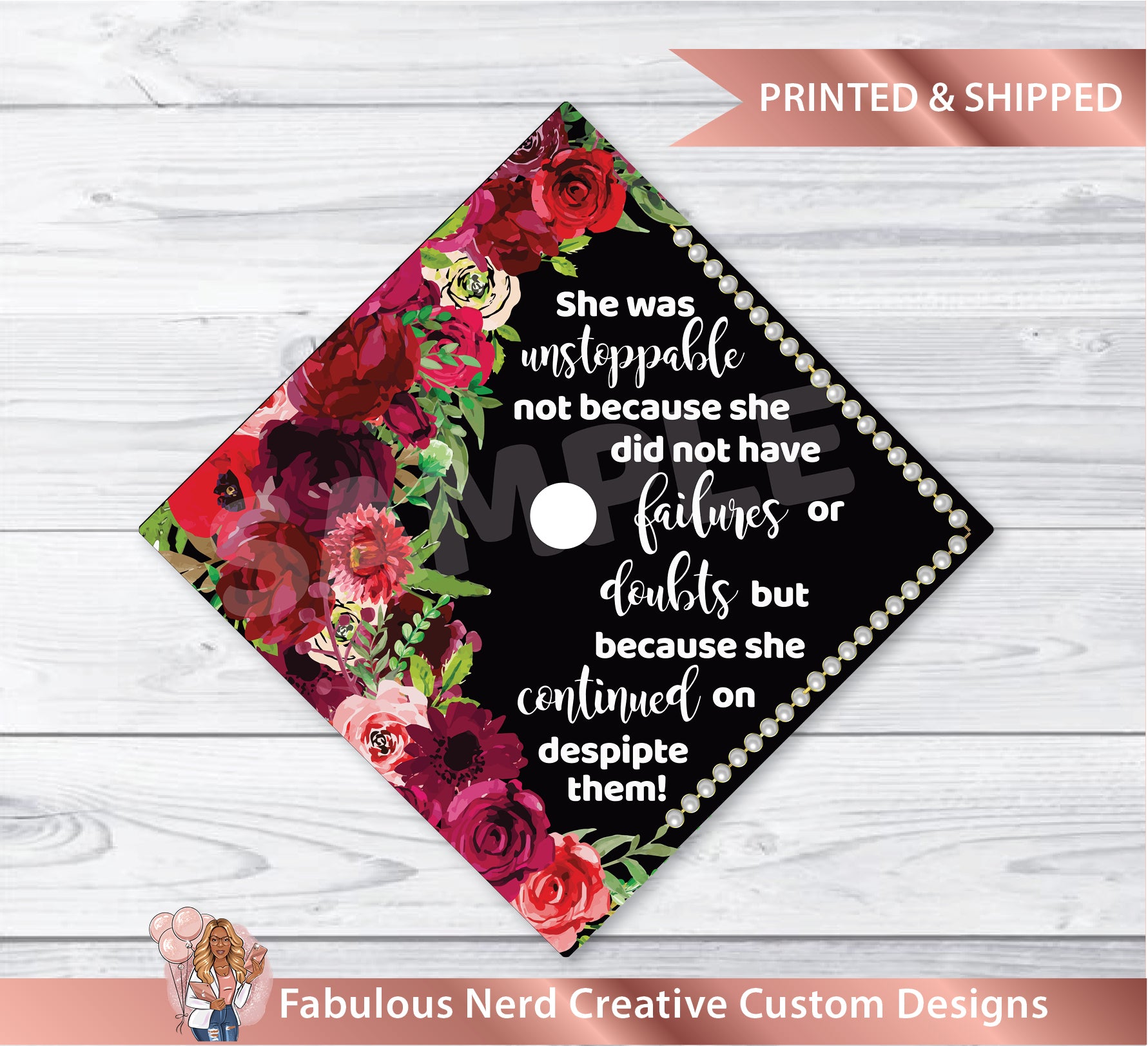 Graduation Cap – FABULOUS NERD - CREATIVE CUSTOM DESIGNS
