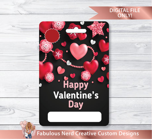 Valentine's Day Money Holder Card