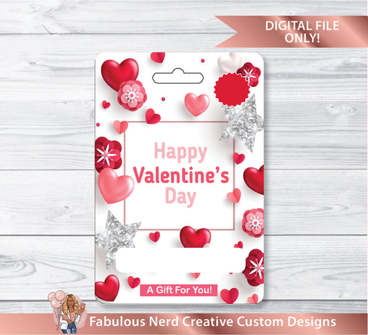 Valentine's Day Money Holder Card