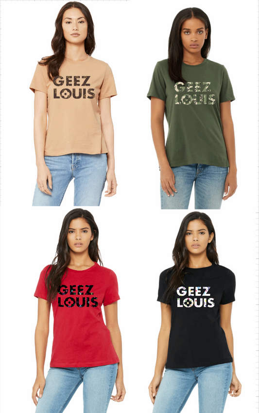 Geez Louis Women Graphic T-shirt