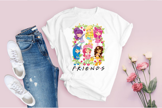 Strawberry Shortcake "Friends" T-Shirts PNG